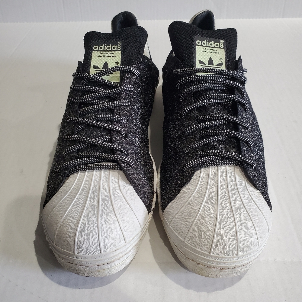 Adidas Superstar 80s Primeknit All Star Black Whit